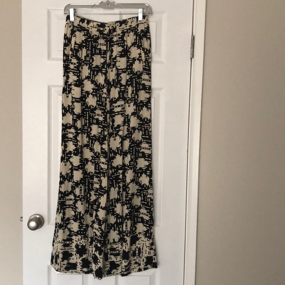 Lilka Wide-Leg Abstract Houndstooth Pant 🦷